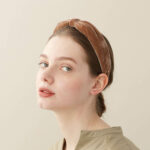 Alexandre de Paris - Haarreifen Adele Beige 4cm TBDA-21004 S (4)