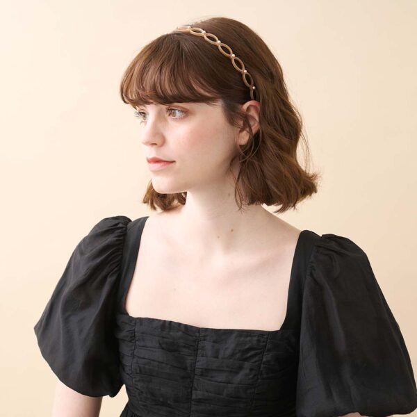 Alexandre de Paris Haarreifen JOLIE TOURNURE 0,9cm AHB 18360 02S (3)