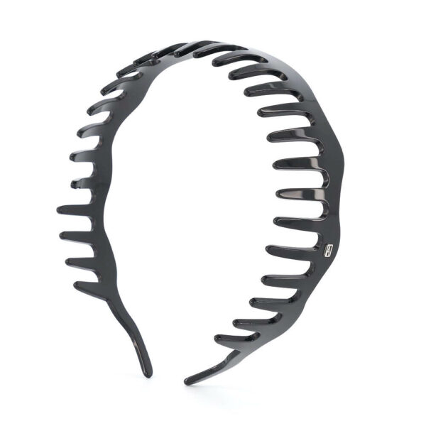 Alexandre de Paris - Haarreifen Kamm - Schwarz AHB-8356N (1)