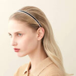 Alexandre de Paris - Haarreifen Liserai 0,8cm AHB-14279-02S (1)