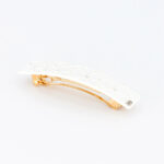 Alexandre de Paris - Haarspange Allure Subtile 8 cm weiß AA8-17334-02P_4