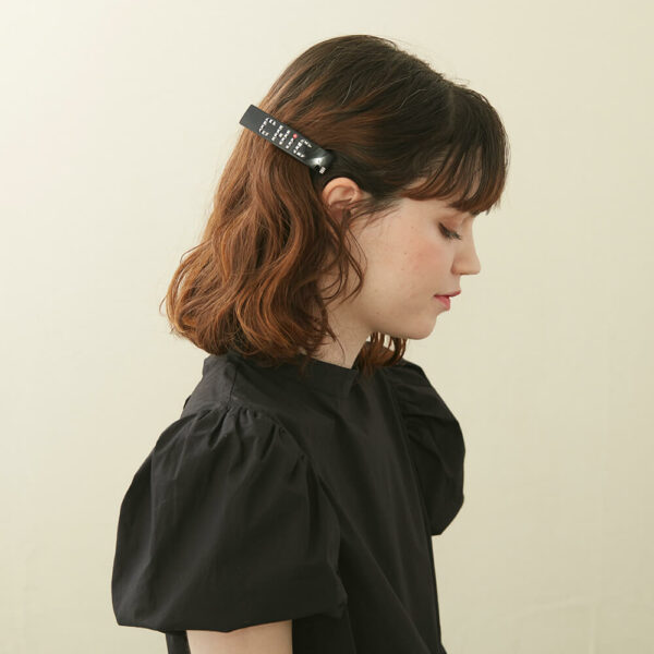 Alexandre de Paris- Haarspange CABARET Chic 8 cm schwarz AA8-17722-05 N