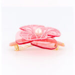 Alexandre de Paris Haarspange CAMÉLIA GIPSY 8 cm rosa AA8 18280 02Q 4