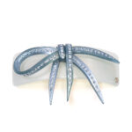 Alexandre de Paris - Haarspange CARINE hoch hellblau AQCH-12760-04 C