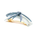 Alexandre de Paris - Haarspange CARINE hoch hellblau AQCH-12760-04 C_2