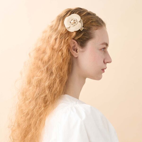 Alexandre de Paris Haarspange COEUR DE CAMÉLIA 6cm aa6 18686 03s 0 (2)