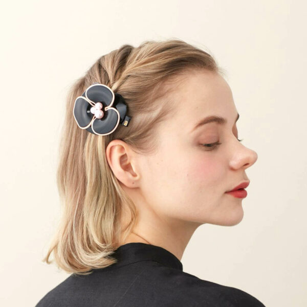 Alexandre de Paris - Haarspange Camélia Liserai 6cm AA6-12286-02S1 (5)