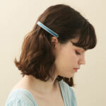 Alexandre de Paris - Haarspange DUNE - bleus laiteux hoch AQCH-17325-03M_2