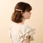 Alexandre de Paris Haarspange EDEN 6 cm orange AA6 18269 03 O