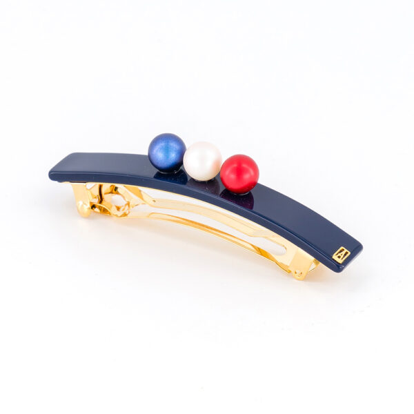 Alexandre de Paris Haarspange HOURRA! 8 cm marine AA8 18252 02M 3