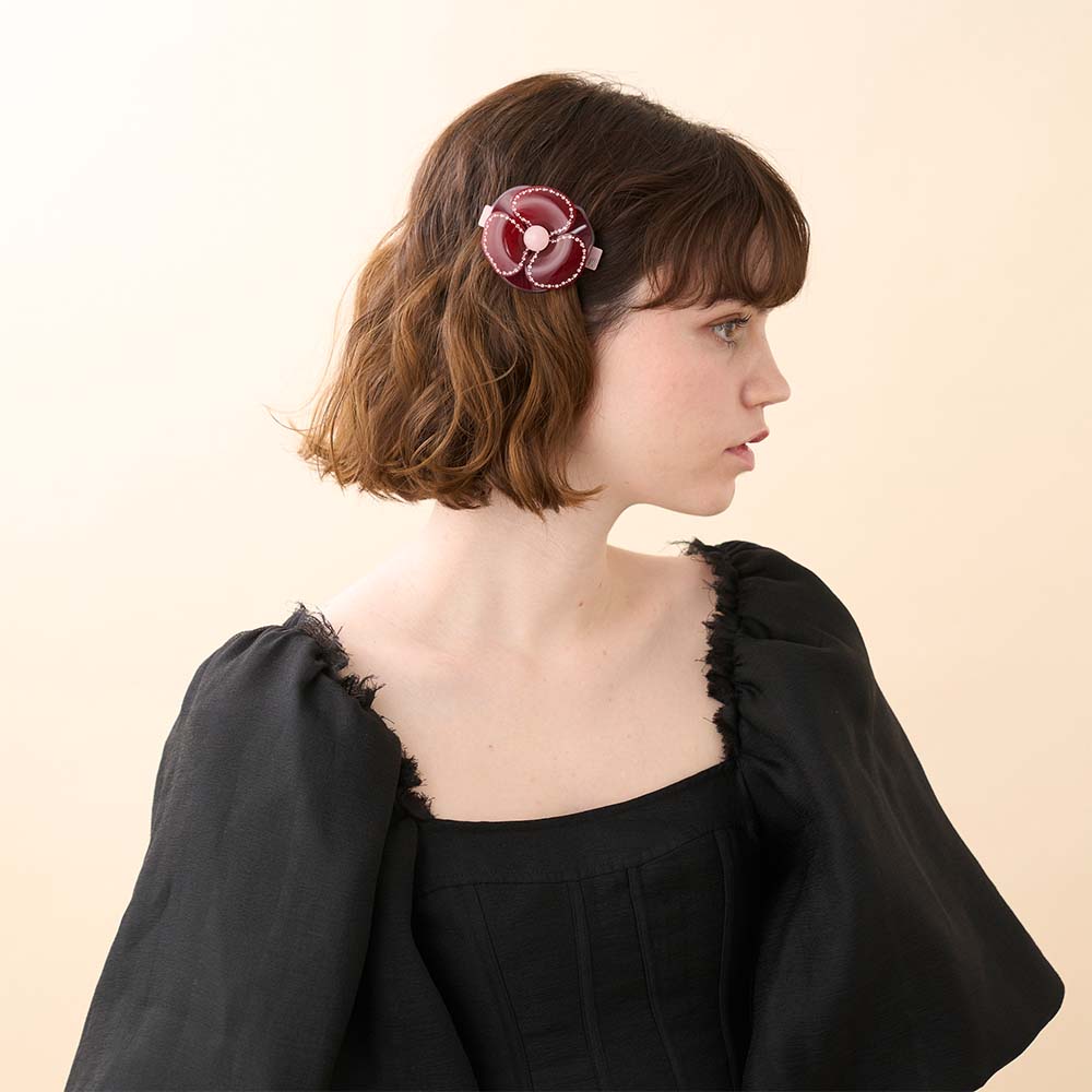 Alexandre de Paris Haarspange IDENTITÉ 6cm AA6 1935 34 B (1)