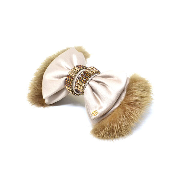 Alexandre de Paris - Haarspange LORRAINE 8 cm beige TA8-13T-A15 S_3