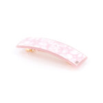 Alexandre de Paris - Haarspange MON BEAU JARDIN 8 cm rosa AA8-16728-03P22Q