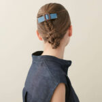 Alexandre de Paris - Haarspange NONCHALANCE 8 cm marine AA8-17280-03-C