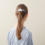 Alexandre de Paris - Haarspange Noeud Tribord 8 cm marine AA8-17316-02-M