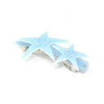 Alexandre de Paris - Haarspange Péttilante 8 cm hellblau AA8-17050-04 C (3)