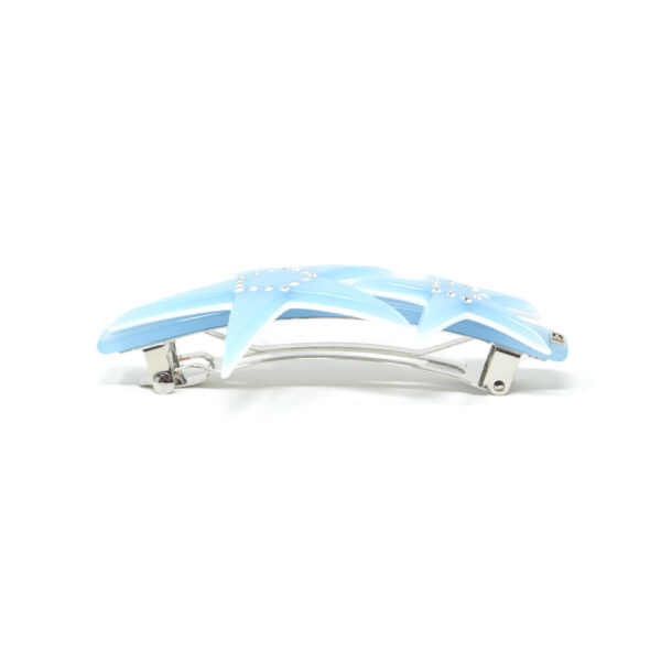 Alexandre de Paris - Haarspange Péttilante 8 cm hellblau AA8-17050-04 C (3)