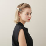 Alexandre de Paris - Haarspange Preppy Look 8 cm AA8-17317-02-X