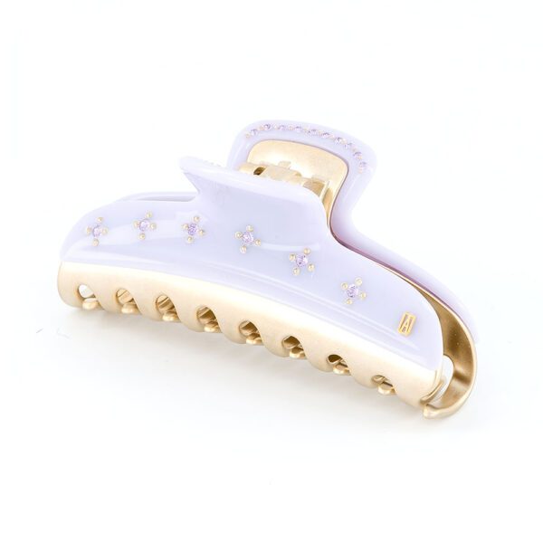 Alexandre de Paris Pince Vendôme SOLEIL LEVANT 10,5cm “Strassblumen” ICCL 12832 18OL 4