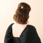 Alexandre de Paris Pince Vendôme SOLEIL LEVANT 3cm “Strassblumen” ICCB 12831 42 OI