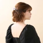 Alexandre de Paris Pince Vendôme SOLEIL LEVANT 4,5cm “Strassblumen” ICC45 14339 72 OL 1