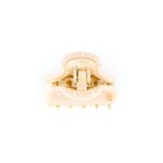 Alexandre de Paris Pince Vendôme SOLEIL LEVANT 4,5cm “Strassblumen” ICC45 14339 72OI 4