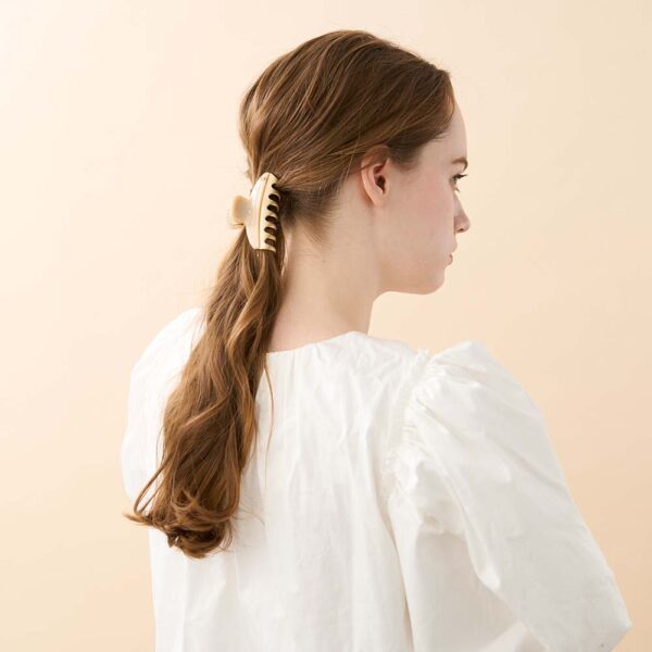 Alexandre de Paris Pince Vendôme SOLEIL LEVANT 7,5cm “Strassblumen” ICCM 15571 69 OI 2