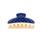 Alexandre de Paris - Pince Vendôme Signature 7,5 cm marine ICCM-15571-59M (2)