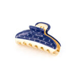 Alexandre de Paris - Pince Vendôme Signature 7,5 cm marine ICCM-15571-59M (2)