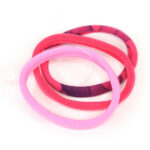 Haargummi Large 3er-Pack Rosa T161-S Q