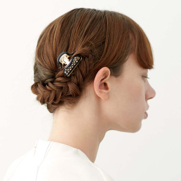 Alexandre de Paris - Haarklammer "Pince Vendôme TRÉSOR" - Strass 4,5 cm ICC45-14339-04X3_2