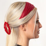 Jolie Chouchou Haarreifen Summer 70 karmesinrot (2)