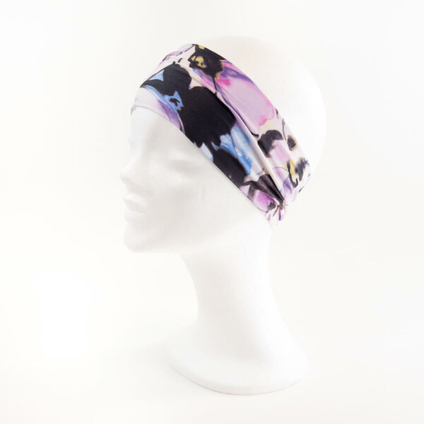 Stirnband aus Mikrofaser gemustert T161-1331(3)