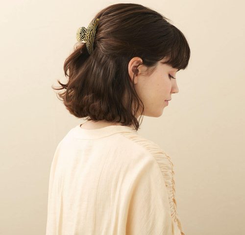 Alexandre de Paris - Haarklammer FAUVE QUI PEUT 8,5 cm schwarz-gold ACCM-17908-02S