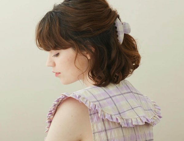 Alexandre de Paris - Haarklammer Langueur 8,5 cm lila ACCM-7705-A21L_3