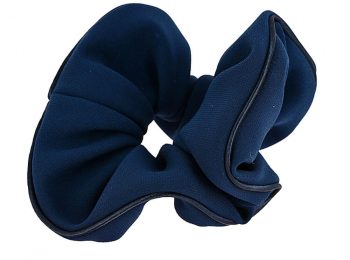 Alexandre de Paris - Chouchou-Scrunchie Alchimie 14 cm marine TCH-1T-A21M