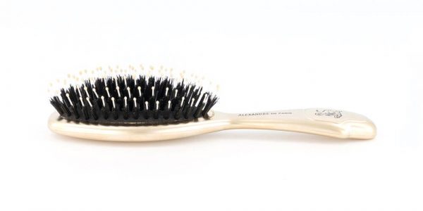 Alexandre de Paris - Haarbürste mit Noppen - 18cm - Gold NBRS-50053DM (1)