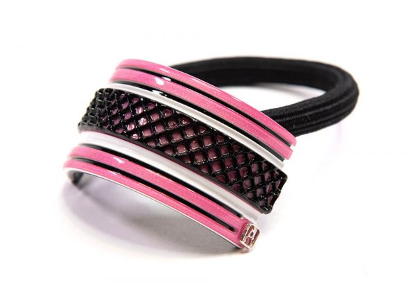 Alexandre de Paris - Haargummi STREET WEAR fuchsia_APY-16682-04F_3