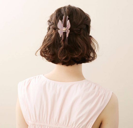 Alexandre de Paris - Haarklammer CANDIDE 11,5 cm dunkelbeige ACCL-18074-02-S2_1