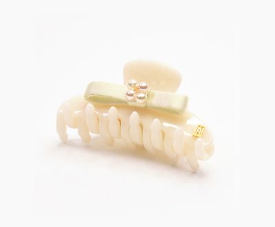 Alexandre de Paris - Haarklammer DELICIEUSE 6 cm elfenbein TCCS-14T-P19 I_2