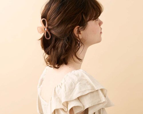 Alexandre de Paris Haarklammer ESPRIT PUR 8,5 cm lachsfarben ACCM 18246 02 Q