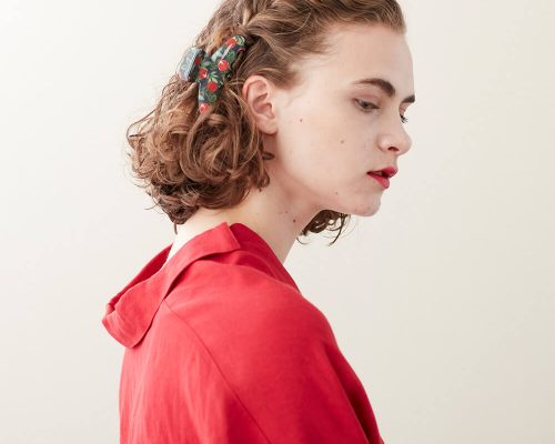 Alexandre de Paris - Haarklammer Grenade 8,5 cm GranatapfelACCM-7705-A20Z (2)