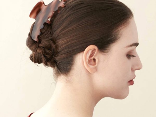 Alexandre de Paris - Haarklammer Klassisch mit Strass Schildpatt 11-5cm ACCL-7706-08E (1)