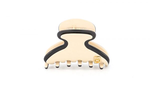 Alexandre de Paris - Haarklammer Liserau beige 4cm ACCB-14279-03S (02)