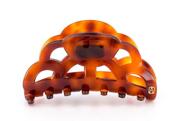 Alexandre de Paris - Haarklammer Opera Braun 9cm ACCM-9360-02E (1)