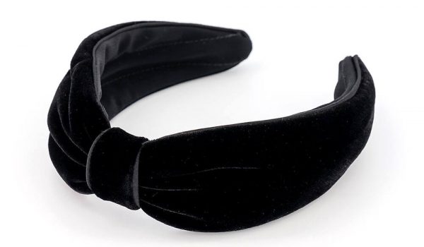 Alexandre de Paris - Haarreifen Adele Schwarz 4cm TBDA-21004 N (3)