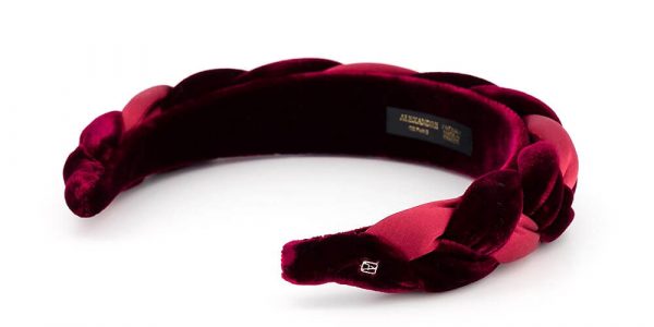 Alexandre de Paris - Haarreifen Olympe Bordeaux THB-17506-30 B (4)