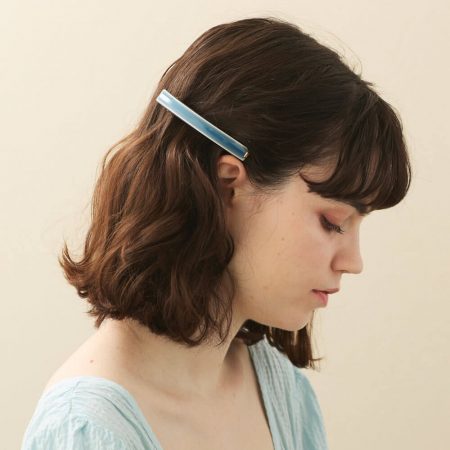 Alexandre de Paris - Haarspange DUNE - bleus laiteux hoch AQCH-17325-03M_2