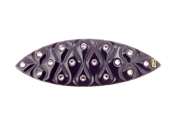 Alexandre de Paris - Haarspange Frenesie violett 8cm AA8-17080-03 L (2)