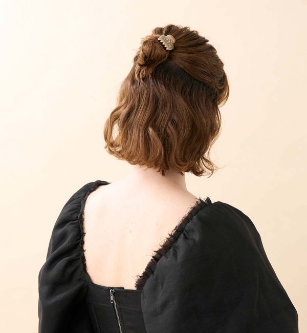 Alexandre de Paris Pince Vendôme SOLEIL COUCHANT 3 cm ICCB 12831 06A25 OI (1)